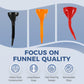 Wide Mouth Oil Funnel Set