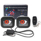2PCS LED Devil Eyes Lights for Motorcycle Rearview Mirror