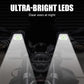 2PCS LED Devil Eyes Lights for Motorcycle Rearview Mirror