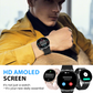 Compact Dual-Function Smartwatch with Earbuds