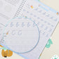 Reusable groove exercise book se