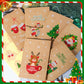 Christmas Greeting Cards with Envelopes & Stickers