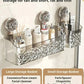 🔥 LAST DAY PROMOTION - 50%OFF 🔥 🛁✨Light Luxury Style Glacier Pattern Suction Cup Shelf