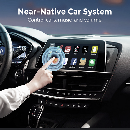 Wired to Wireless Car Adapter for iOS & Android Auto