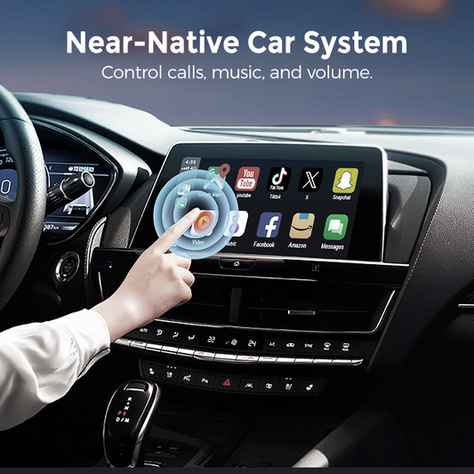 Wired to Wireless Car Adapter for iOS & Android Auto