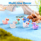 Colorful Luminous Tiny Resin Ducks