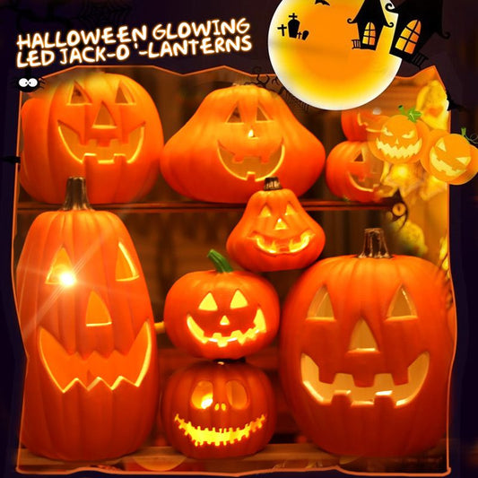Halloween Glowing LED Pumpkin Lantern
