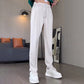 Men's Straight Loose-Fit Elastic-Waist Tapered Pants