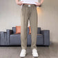Men's Straight Loose-Fit Elastic-Waist Tapered Pants