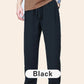 Men's Straight Loose-Fit Elastic-Waist Tapered Pants