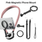 U Shape Magnetic Silicone Neck Phone Holder
