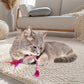 Cat Teaser Toys with Catnip and Feathers