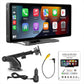 2025 Newest Portable Carplay Screen for Car, 7 Inch IPS Touchscreen Car Stereo Support Wireless Carplay DealsforYouDays
