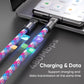 2 IN 1 Cell Phone Lanyard Fast Charging Data Cable