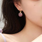 Elegant Crystal Sphere Drop Earrings