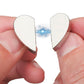 Heart-Shaped Magnetic Curtain Clips