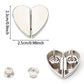 Heart-Shaped Magnetic Curtain Clips
