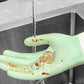 Reusable Non-Slip Dishwashing Cleaning Gloves