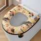 Waterproof Printed Zipper Toilet Seat Cushion
