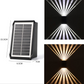 Solar Outdoor Waterproof Wall Light Set