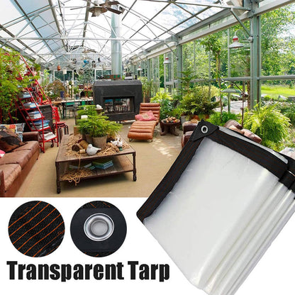 Heavy-Duty Transparent Waterproof Insulated Tarp