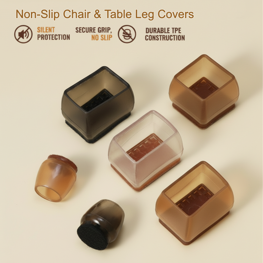 ⏰🎁Non-Slip Chair & Table Leg Covers