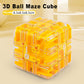 Fun 3D Maze Rolling Cube Puzzle