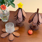 Foldable Wooden Tree-Shaped Trivet Set for Hot Dishes & Coasters