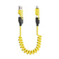 4-in-1 Coiled Charging Cable