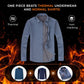 Men’s Wrinkle-resistant Thermal Velvet Shirt