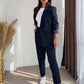 Women's Classic Blazer & Pants 2-Piece Set