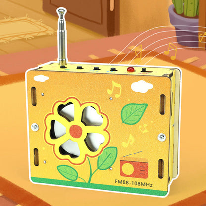 Educational Children Toys DIY Mini Radio