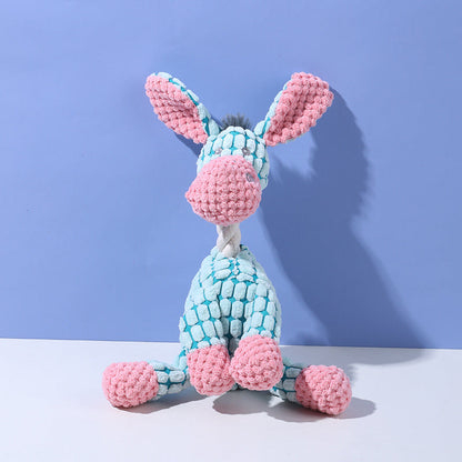 Plush toy for aggressive cups