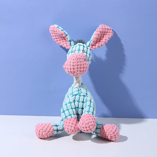 Plush toy for aggressive cups