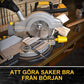 📏 7-inch Aluminum Mitre Saw Conveyor | Precision Angle Finder