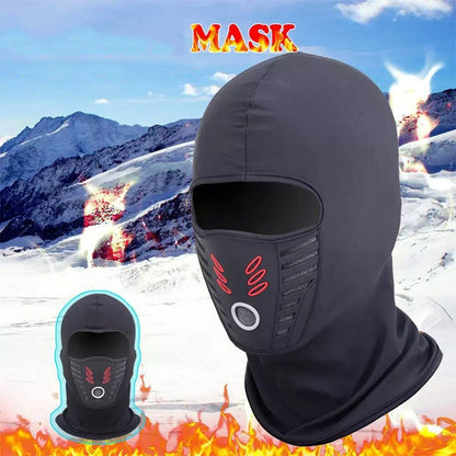 Winter Rider Warm Anti-Haze Balaclava Full Face Mask for Motorcycle Riding Cycling Ski Hood Cap Windproof Soft Outdoor Warm Bike Headwear