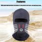 Winter Rider Warm Anti-Haze Balaclava Full Face Mask for Motorcycle Riding Cycling Ski Hood Cap Windproof Soft Outdoor Warm Bike Headwear