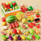 Pretend Cutting Play Food Toys for Kids