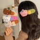 Oversized Cute Plush Bear Hair Clip