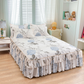 3-Piece Ruffled Bed Skirt Set