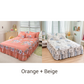 3-Piece Ruffled Bed Skirt Set