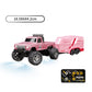 Alloy LED Lights Remote Control Car Model