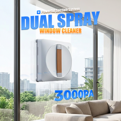 Automatic Window Cleaner with Dual Spray