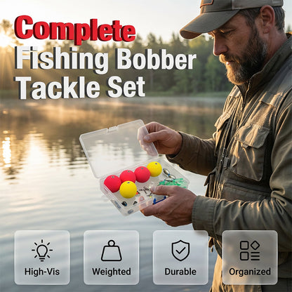 📢📢50% OFF !! ⏰Complete Fishing Float & Sinker Rig Kit