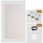 ⏰🔥LIMITED TIME 49% OFF! ⭐No-Drill Magnetic Accordion Door Curtain