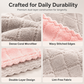 🎉 LIMITED TIME 50% OFF! 🧽 Soft Microfiber Double-Sided Cleaning Cloth – Premium Thickened Dishcloth for Grease Removal ✨