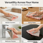 🎉 LIMITED TIME 50% OFF! 🧽 Soft Microfiber Double-Sided Cleaning Cloth – Premium Thickened Dishcloth for Grease Removal ✨