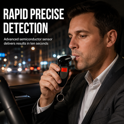 📢📢49% OFF !! ⏰Portable Breath Alcohol Tester