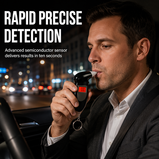 📢📢49% OFF !! ⏰Portable Breath Alcohol Tester