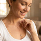 Women's Elegant Heart Initial Pendant Necklace